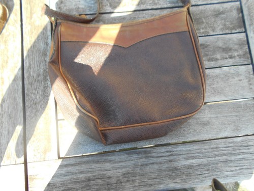 Sac cuir marron - sac, graine