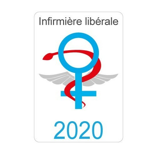 Caducée infirmière libérale