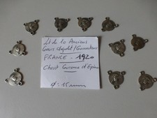 lot de 10 medailles Coeur de