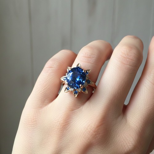 Magnifique bague rose - en,