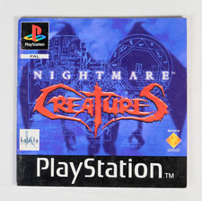 Notice NIGHTMARE CREATURES Sony Playstation PS1 Fra