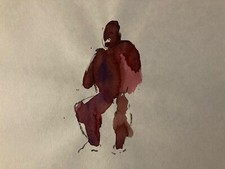 Très Beau Dessin Aquarelle