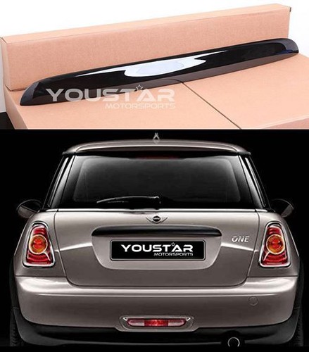 Stock gloss black trunk lid - stock,