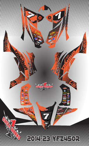Graphics kit custom printed - graphics,