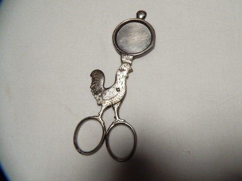 Ancien coupe ciseaux oeufs - ancien, à