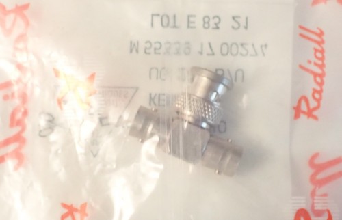 Radiall r141780 bnc - bnc, rf