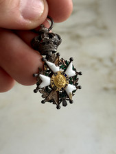 MÉDAILLE LEGION D'HONNEUR DEMI TAILLE EN OR ET ARGENT