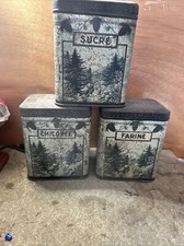 Lot trois Ancienne boîtes