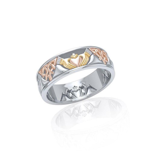 Bague claddagh irlandaise - claddagh,