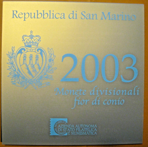 Saint marin coffret euro - saint-marin., bu