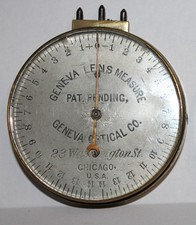 SPHEROMETRE APPAREIL DE MESURE EN OPTIQUE