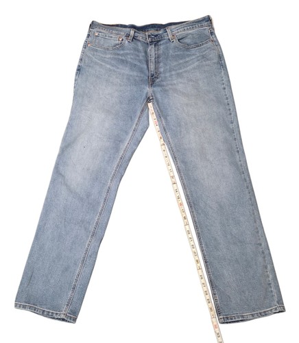 Levi straight blue denim - straight,
