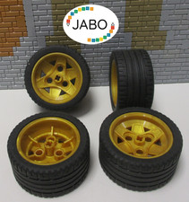 (F9/6) 4 x Lego Technic roue