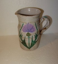 CRUCHE. PICHET. BROC MODELE AU CHARDON DANS LE GOUT DE MARIE MADELEINE JOLLY