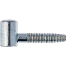 Fiche à visser - Hauteur 38 mm - Ø 13 mm - Otlav -  Zingué Blanc