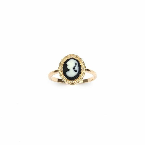 Bague camée bord travaillé - bague, "camée"