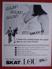 Publicité Papier - Lingerie LOU de 1966