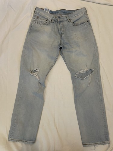Levi 501 bleu - bleu, usure