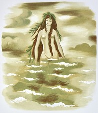 Arthur RIMBAUD Poésies illustré 25 aquarelles LUCIEN BOUCHER 1/ex. n°