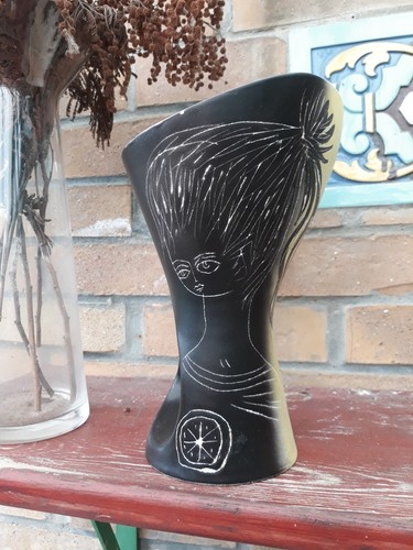 Vase vallauris signé michel - vase,