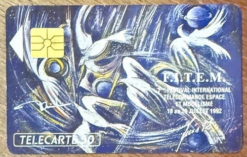 Fitem signée telecarte réf - telecarte,