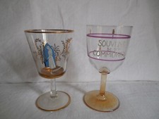 2 VERRES DE COMMUNION