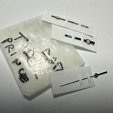 Tudor Prince Date Vintage NOS Acier Aiguilles Set