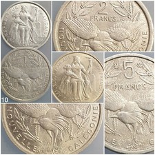 Nouvelle-Caledonie 1949 2011 Choisissez Votre Monnaie 50 centimes 1 2 5 Francs 