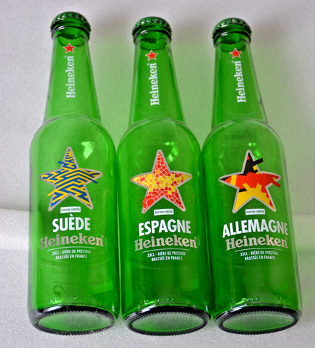 Heineken glass bottle 2017 - bottle,