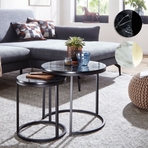Finebuy table appoint lot de - d'appoint,