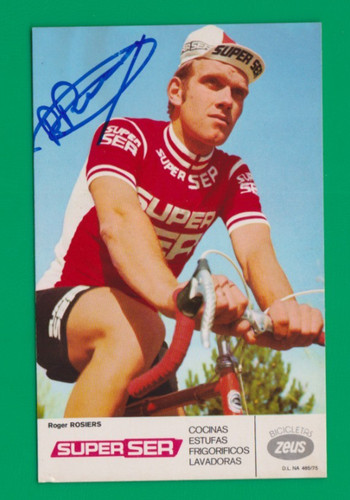 Cyclisme carte cycliste roger - cyclisme,