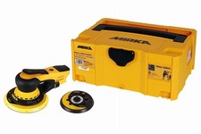 Ponceuse excentrique 220V 650CV - Ø 125/150 mm - Deros MIRKA - en coffret de