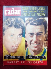 Journal - RADAR N°491 - 4 JUILLET 1958 - ANQUETIL LOUISON BOBET TOUR DE FRANCE