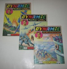 DYNAMIC N° 100,101,102 TBE 1961,TONI CYCLONE ARTIMA AVENTURES MAROUF,TAROU,VIGOR