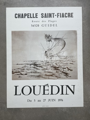 Louédin affiche originale - louÉdin,