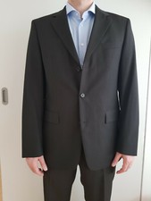 Pierre Cardin Costume gris foncée Bon état général - laine vierge taille FR 52