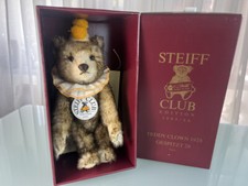 Steiff Tier Teddy Bear 420023 Club 1993 Teddy Bear Clown 28 cm. Ovp. Excellen...