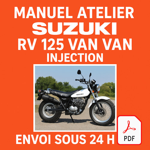 Manuel atelier suzuki 125 - manuel, rv