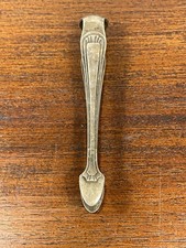 Ancienne Pince à Sucre en Métal Argenté (10-21/5)