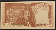 Billet Scolaire Molière 500