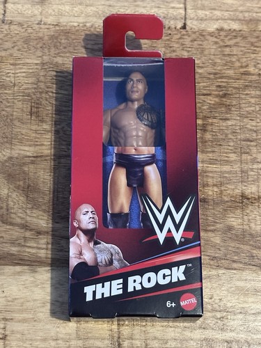 Mattel wwe the - mattel, rock
