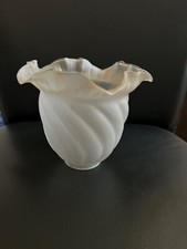 GLOBE TULIPE EN PÂTE DE VERRE