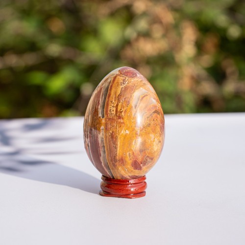Oeuf onyx marbré - oeuf, en