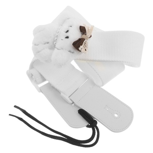 Sangle guitare peluche - sangle,