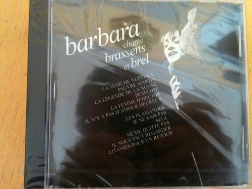 Barbara chante brassens et - cd,