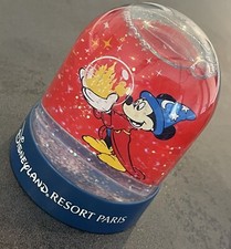 Boule À Neige Statuette Mickey Disney Disneyland Resort Paris Vintage