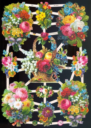 Victorian style die cut paper - victorian,