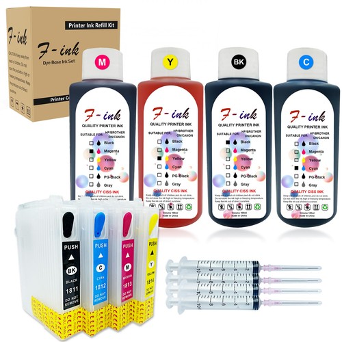 Cartouche encre rechargeable - d'encre,