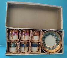  Legle porcelaine d'art Limoges lot de 6 tasses litron