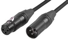 NEUTRIK - CABLE 5M BLACK - NEUTRIK XLR Câble, Mâle à Femelle